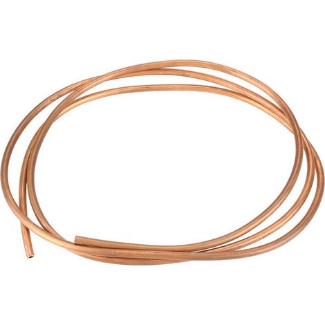 2M T2 Tuyau de Cuivre Souple Tube de Cuivre pour Tuyauterie de Réfrigération OD 6mm ID 4mm Épaisseur 1mm pour Réfrigération (OD 6mm, ID 4mm) (1/5)