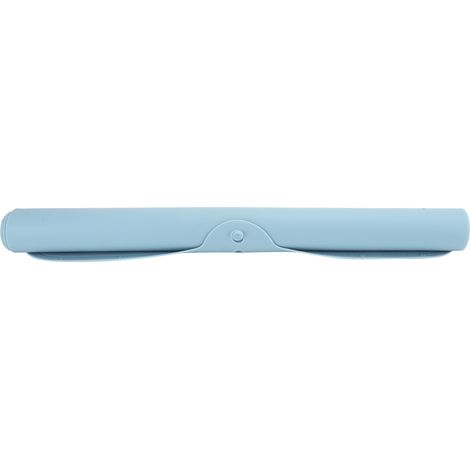 Tapis de pétrissage en silicone bleu, antiadhésif, épais, pour pâtisserie, planche à pain non collante (1/5)