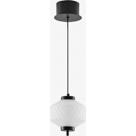 Plafoniera LED in ferro e con 1 sfera di vetro Necsar SKLUM            