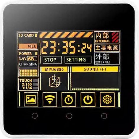 Pour M5Stack Core2 V1.1 ESP32 Kit de développement IoT à écran tactile avec programmation graphique WiFi 16MB Flash 8MB (1/5)