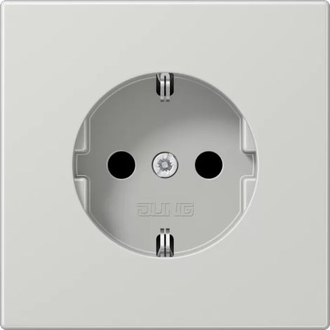 Jung 1fach Einsatz Schutzkontakt-Steckdose Grau LS1520LG 1 St. (1/2)