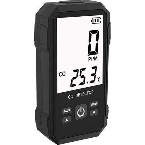 Détecteur Monoxyde Carbone Analyseur Gaz Combustible Portable Détecteur Fuite Gaz Naturel Multifonction Alarme À Réponse Rapide Détecteur Fuite Gaz Portable Alarme Détecteur Co,de (1/4)
