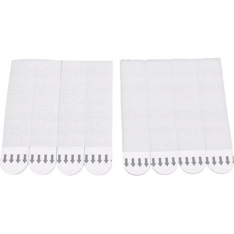 10 fixations murales adhésives amovibles pour cadres, bandes velcro grand format, lot de 10, crochets pour décorations de Noël (1/5)