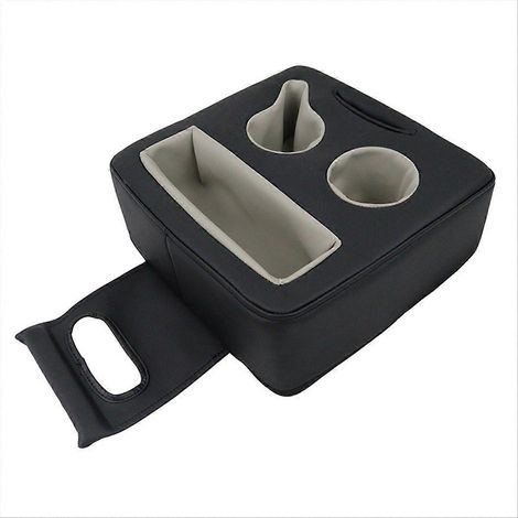 Porte-gobelet arrière pour voiture, porte-gobelet en PU pour canapé/lit (1/5)