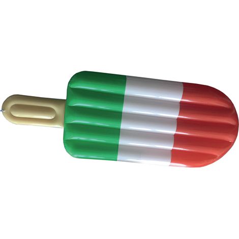 Materassino Gonfiabile 178x65 cm in PVC a Forma di Gelato Ranieri Ice Lolly