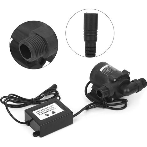 24V T50 Dreiphasen-Bürstenlos-Wasserpumpe, Mini-Tauchpumpe, wasserdicht für Druckerhöhung (1/5)