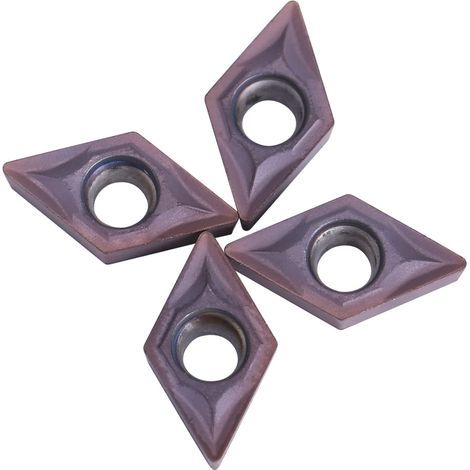 10 pièces plaquettes carbure CNC pour tour à métaux outils de coupe tournage avec boîte (1/5)