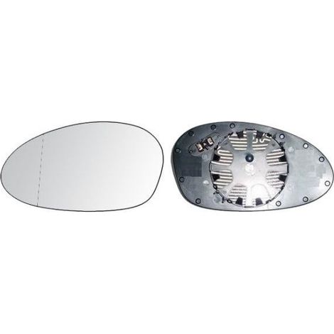 Verre de rétroviseur gauche chauffant asphérique BMW Serie 3 E90/E91 2005-2008