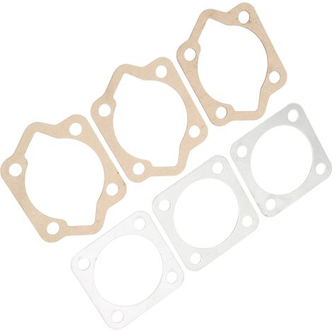 Kit joint de culasse 6 pièces pour vélo motorisé 2 temps 66cc 80cc, en aluminium et papier (1/5)