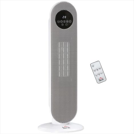 Cheminée électrique Radiateur soufflant céramique oscillant 2000W (1/5)