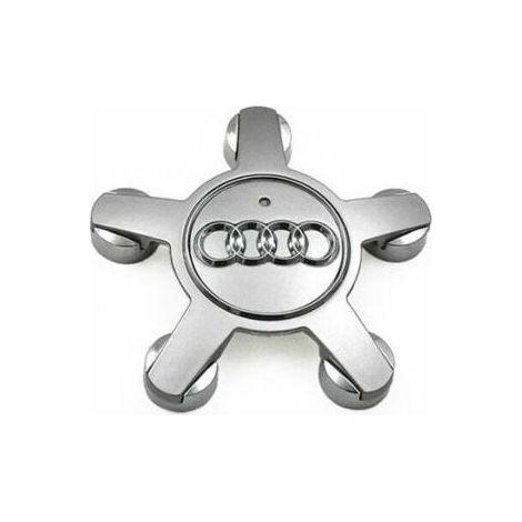 TP Forehill – Jeu de 4 caches-moyeux pour enjoliveurs Audi 135 mm – ABS argent – Remplacement emblèmes A4 A5 A6 S6 R8 RS4 RS6 TT Q5 Q7 - 4f0601165 (1/5)