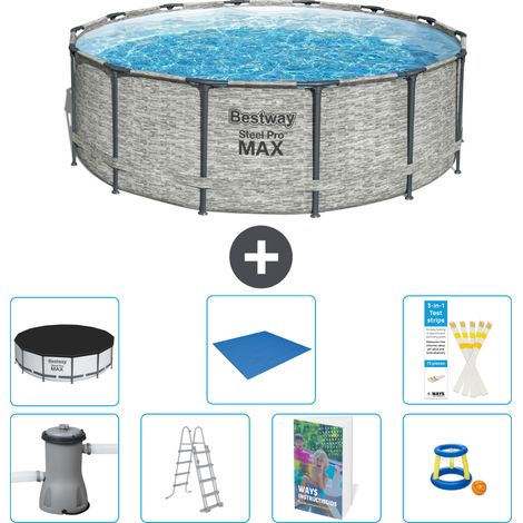 Bestway Bestway Steel Pro MAX Ronde - 427x122 cm - 8-pièces  S568 (1/4)