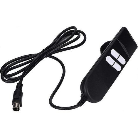 Télécommande électrique manuelle pour fauteuil inclinable, commande manuelle à 4 boutons pour le réglage de la hauteur, compatible avec les fauteuils réglables en hauteur et les canapés électriques (n (1/5)
