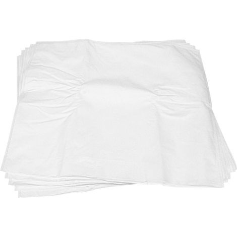 vhbw 5x sacchetto filtrante compatibile con Numatic HML750, HML900, HZD750, HZDQ750, CV900, CVD900 aspirapolvere - microfibra, 64cm x 58cm Bianco (1/4)