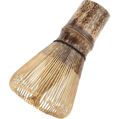 Fouet en Bambou Matcha, Fouet à Thé Matcha de Style Japonais, Accessoires de Thé en Brosse à Bambou Matcha Pour La Fabrication de Thé Matcha(120 dents) (1/5)