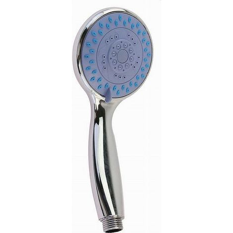 Cleafe - Soffione Doccia 9.5x22cm Rotondo Doccetta Multigetto Doccino Bagno Moderno 79975 - (1/2)