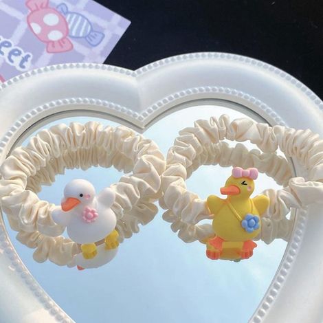 Lot de 2 élastiques à cheveux pour enfants, pour réaliser des queues de cheval et accessoires (1/4)
