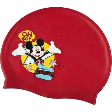 CAPPELLO IN SILICONE ROSSO DI TOPOLINO DELLA DISNEY