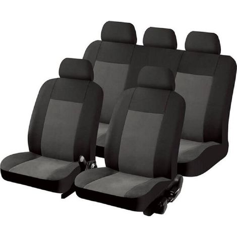 Set de housses de sieges Texas 9pcs noir
