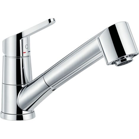 Mitigeur évier avec douchette extractible Ancoswing - Anconetti - Chromé