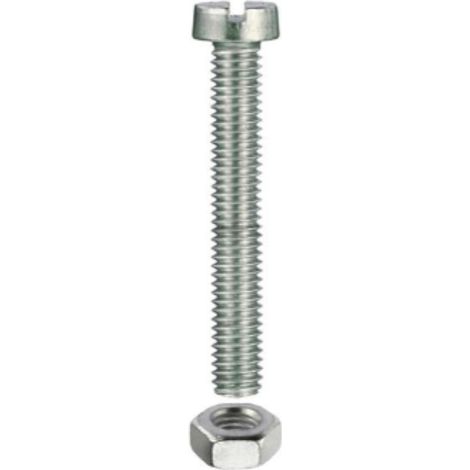 Viti per metallo testa cilindrica M5 x 60 - 6 pz.