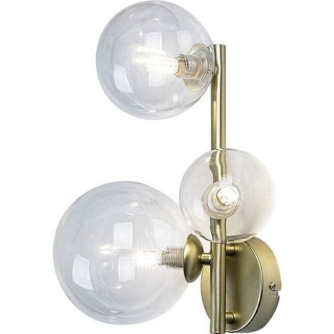 Applique murale dorée boules verre 3xG9 Aslov Rabalux (1/5)