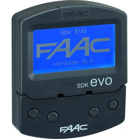 Clavier multifonction FAAC SDK EVO 790019 pour portes automatiques