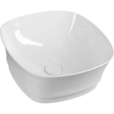 Sapho Idea - Lavabo, 430x430 mm, sans trou pour robinetterie, blanc WH100 (1/5)
