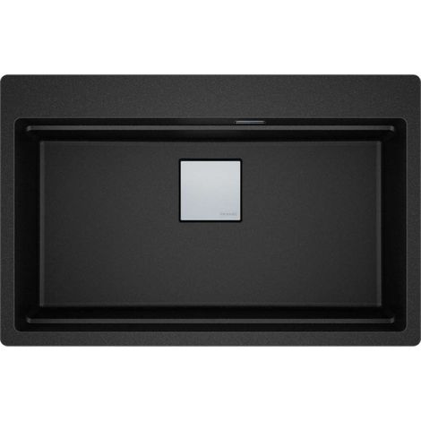 Franke Kubus 2 Pro - Fregadero fragranite KNG PRO 610-73, ónix 114.0751.850 (1/3)