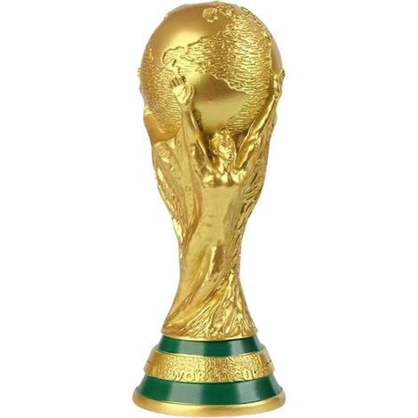Réplique du trophée de la Coupe du monde, ornement, trophée de football en résine, souvenir pour les fans, 13 cm (5,12 pouces)ynai1