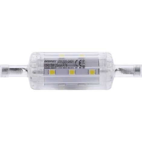 DEBFLEX - CRAYON LED 78MM SMD R7S 5W 6500K 400LM - 600354