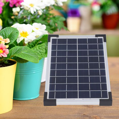 Automatisches Solar-Bewässerungsset, wirtschaftliches multifunktionales Solar-Tropfbewässerungssystem mit 9V 5W Panel (1/5)