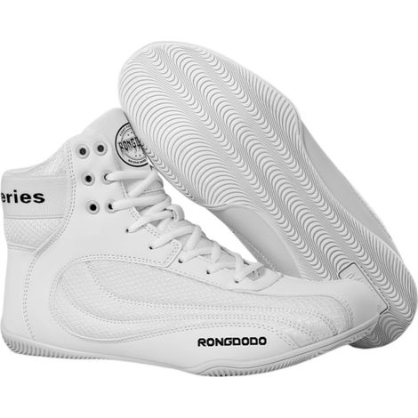Wrestling Shoes for Men and Women, Sizes 36-46, Boxing Shoes with Non-Slip Rubber Soles, Lightweight and Breathable for Boxing, Kickboxing, Wrestling (1/5)