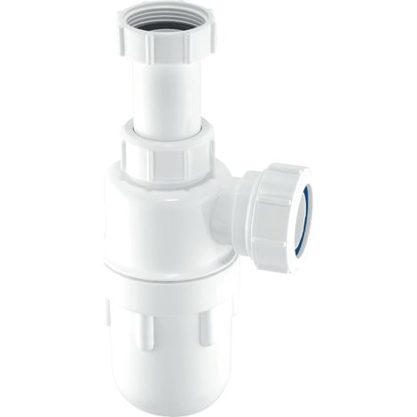 McAlpine C10A 75mm Water Seal Adjustable Inlet Bottle Trap with Multifit Outlet 1½"