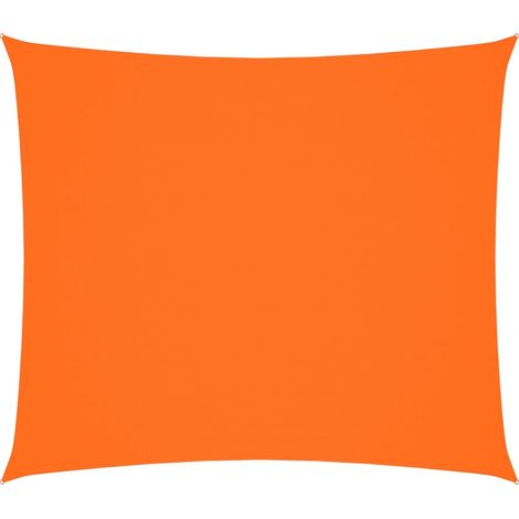 Maison Exclusive - Toldo de vela rectangular tela oxford naranja