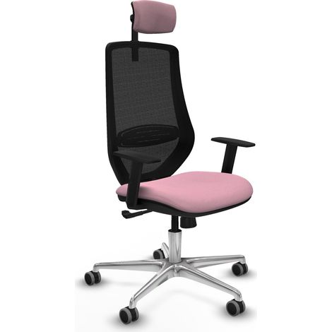 Piqueras y Crespo Silla Mardos chaise bureau rosa réglable