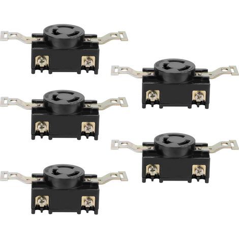 Lot 5 accessoires générateur essence américain – 3 trous – 168F/188F – 2/3/5/6.5 KW – 250V (1/5)