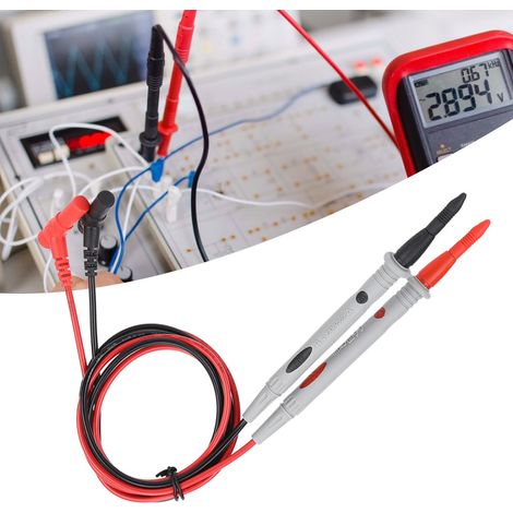 3 Paar Messleitungen für Multimeter 1000 V 20 A, Messspitzen, Zubehör für digitale Multimeter-Messgeräte (1/5)