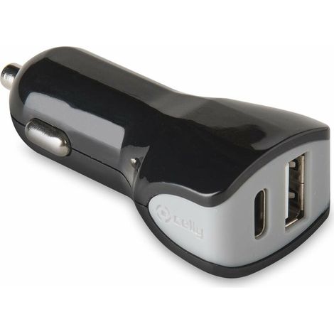 Caricabatterie per Auto Celly Nero 17 W (1/4)