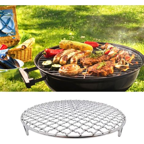 Grille de cuisson multifonction en acier inoxydable pour barbecue, grill, panier vapeur et accessoires de friture (1/5)