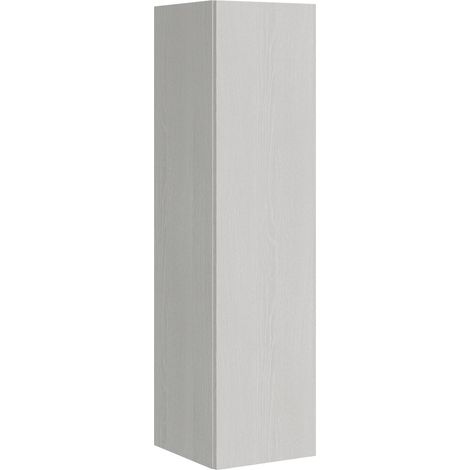 Mobile Pensile verticale 154x40x39,5 sx-dx Bianco Frassino