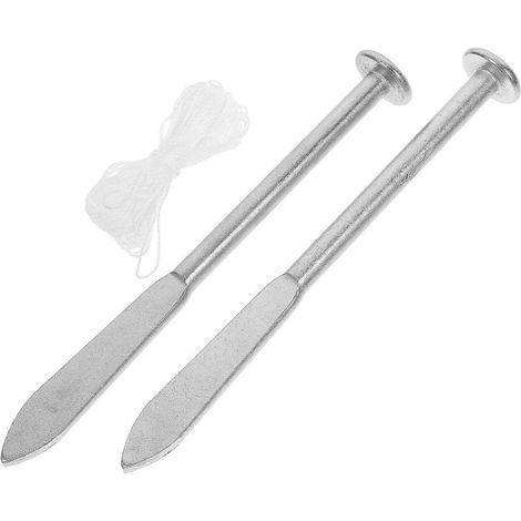 Outils de maçonnerie pour briqueteurs, compatibles avec les bricoleurs, dotés d'une fonction d'alignement et fabriqués en acier durable (1 jeu). (1/5)