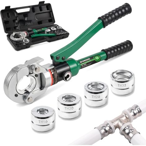 Pince à sertir multicouche avec 4 matrices : TH16 TH20 TH26 TH32 (1/5)