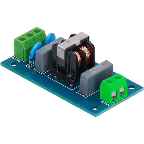 Filtre secteur 220V 2A, module passe-bas anti-parasites EMI, amélioration sonore, carte d'alimentation filtrante pour audio HiFi. (1/5)