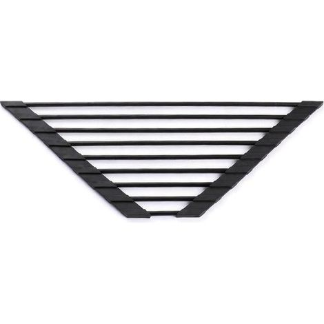 Perchero triangular - Compacto y plegable - Recubierto de silicona - Acero inoxidable - Multifuncional - Negro (1/5)