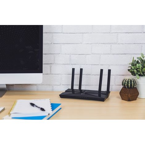 TP-Link Archer AX1500 router inalámbrico Gigabit Ethernet Doble banda (2,4 GHz / 5 GHz) Negro