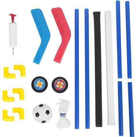 Enfants sport Hockey sur glace buts de football balles pompe jeu de pratique ensemble de jouets (1/5)