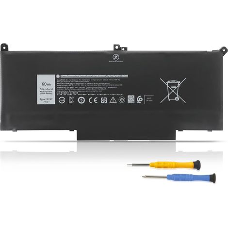 Batterie pour Dell Latitude 12 7280 7290 7380 7390 7480 7490 (1/5)