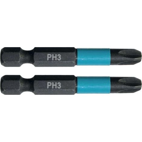 B-63731 Impact Black Tip, PH3, 50 mm, 2 pièces (1/2)