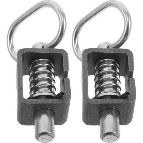 2 Loquets Soudables à Ressort 5/8 Pouces en Acier Inoxydable pour Remorque (1/5)